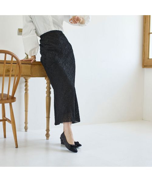 Riz raffinee / リズラフィーネ フラットシューズ | リボン付きローヒールパンプス | 詳細11