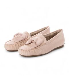 Riz raffinee / リズラフィーネ フラットシューズ | グログランリボンモカシン