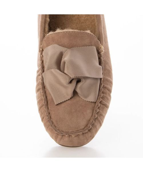 Riz raffinee / リズラフィーネ フラットシューズ | グログランリボンモカシン | 詳細6