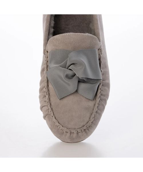 Riz raffinee / リズラフィーネ フラットシューズ | グログランリボンモカシン | 詳細20