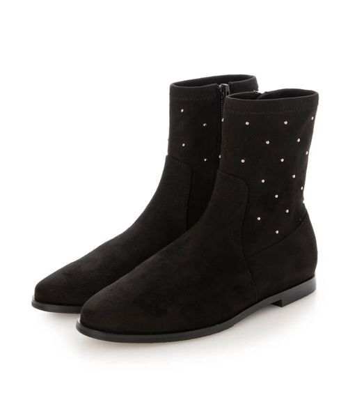 Riz raffinee / リズラフィーネ ブーツ（ショート丈） | スタッズ付インヒールブーツ | 詳細1