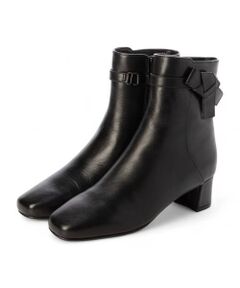 【2WAY】モチーフリボンショートブーツ