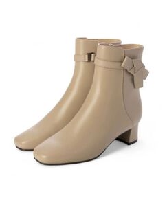 Riz raffinee / リズラフィーネ ブーツ（ショート丈） | 【2WAY】モチーフリボンショートブーツ