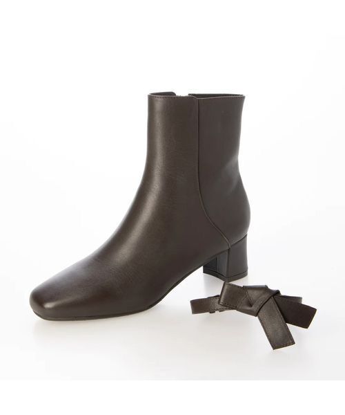 Riz raffinee / リズラフィーネ ブーツ（ショート丈） | 【2WAY】モチーフリボンショートブーツ | 詳細8