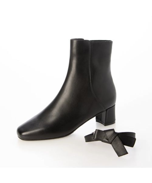 Riz raffinee / リズラフィーネ ブーツ（ショート丈） | 【2WAY】モチーフリボンショートブーツ | 詳細16