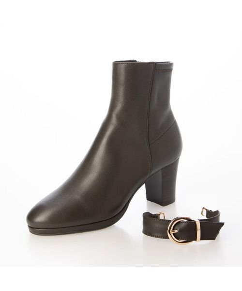 Riz raffinee / リズラフィーネ ブーツ（ショート丈） | 【2WAY】ベルト付ストームショートブーツ | 詳細8