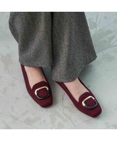 Riz raffinee / リズラフィーネ フラットシューズ | バックルオペラパンプス