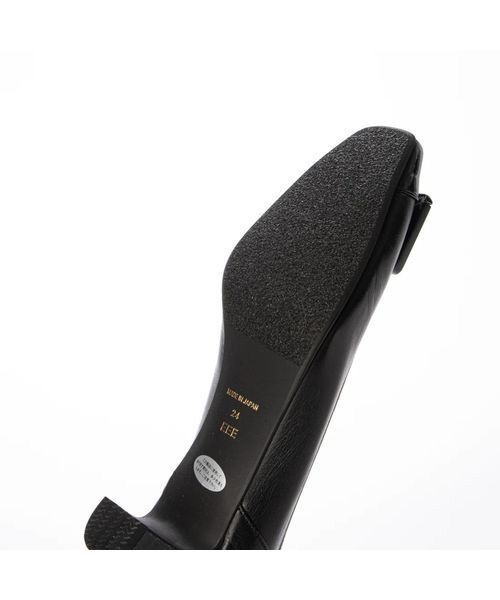 Riz raffinee / リズラフィーネ パンプス | 【３E】エナメルコンビバックルパンプス | 詳細9