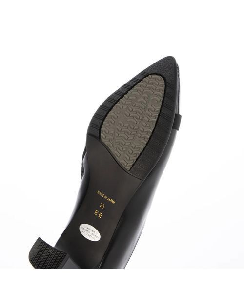 Riz raffinee / リズラフィーネ パンプス | グログラン切り替えブーティー | 詳細4