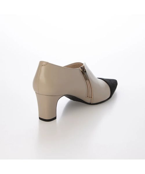 Riz raffinee / リズラフィーネ パンプス | グログラン切り替えブーティー | 詳細13