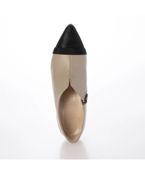 Riz raffinee / リズラフィーネ パンプス | グログラン切り替えブーティー | 詳細14