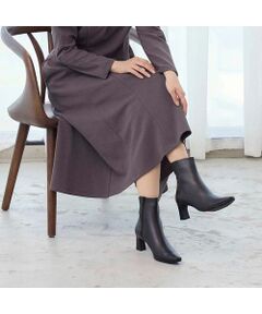 Riz raffinee / リズラフィーネ ブーツ（ショート丈） | スクエアプレーンブーツ