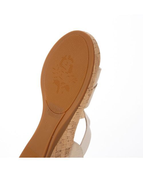 Riz raffinee / リズラフィーネ サンダル | ラインストーン付きウエッジソールサンダル | 詳細9