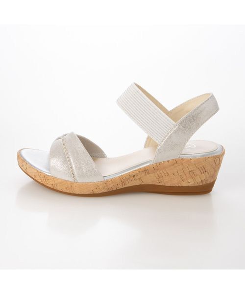 Riz raffinee / リズラフィーネ サンダル | ラインストーン付きウエッジソールサンダル | 詳細11