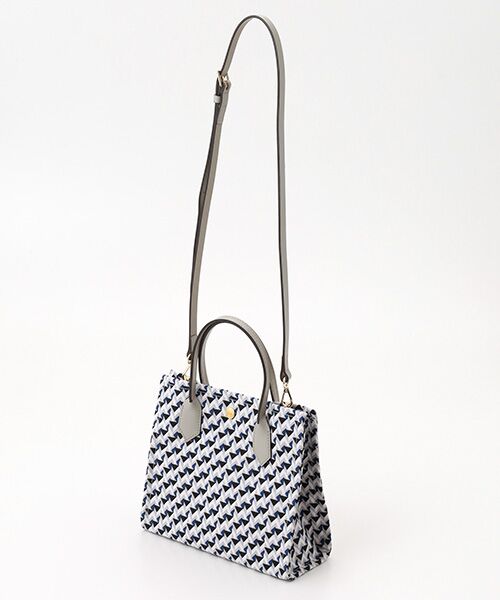 ROBERTA PIERI/ロベルタピエリ KAGO【BB26】サイズ 2WAYブックバッグ BLUE-GRAY フリー ROBERTA PIERI/ロベルタピエリ KAGO【BB26】サイズ 2WAYブックバッグ BLUE-GRAY フリー