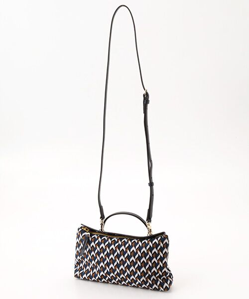 ROBERTA PIERI / ロベルタピエリ ショルダーバッグ | KAGO【GIULIETTA】サイズ　2WAYポシェット（NAVY）