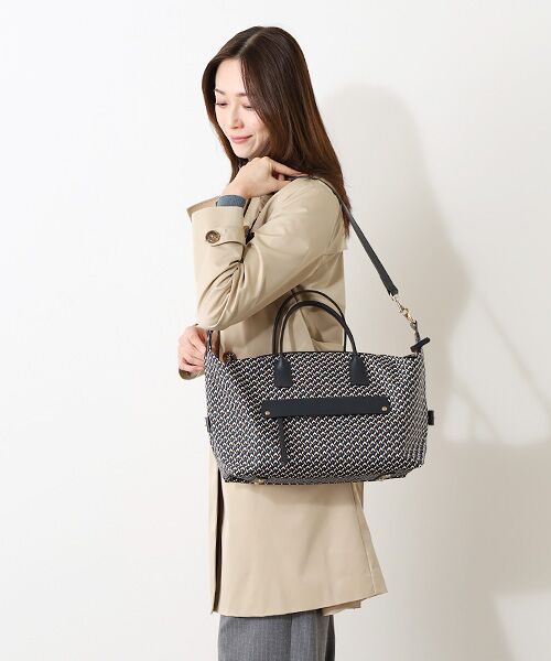 ROBERTA PIERI / ロベルタピエリ ショルダーバッグ | TATAMI【BAULETTO POCKET】サイズ　ミニダッフル2WAYバッグ | 詳細9