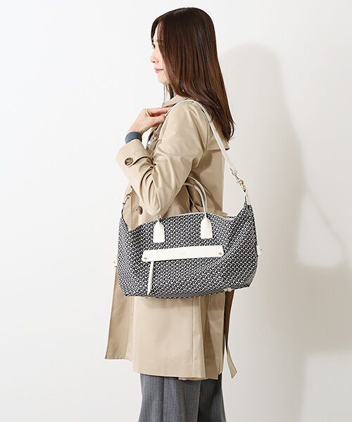 ROBERTA PIERI / ロベルタピエリ ショルダーバッグ | TATAMI【BAULETTO POCKET】サイズ　ミニダッフル2WAYバッグ | 詳細9