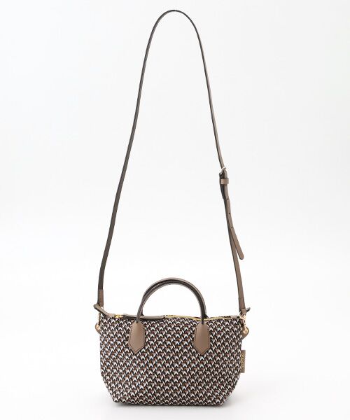 ROBERTA PIERI / ロベルタピエリ ショルダーバッグ | TATAMI【MICRO】サイズ　ミニダッフル2WAYバッグ | 詳細1