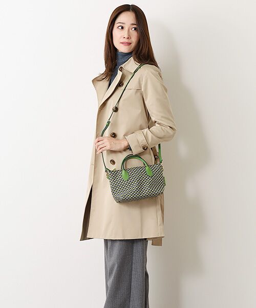 ROBERTA PIERI / ロベルタピエリ ショルダーバッグ | TATAMI【MICRO】サイズ　ミニダッフル2WAYバッグ | 詳細10