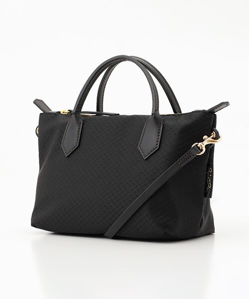 ROBERTA PIERI / ロベルタピエリ ショルダーバッグ | MICRO JACQUARD【 MICRO MINI 】2WAYショルダーバッグ（BLACK）