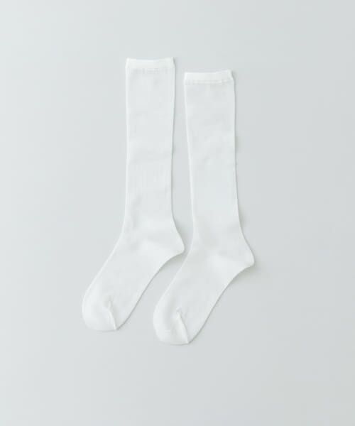 RODE SKO/ロデスコ PIEDI NUDI SHEER HIGH SOCKS WHITE - RODE SKO/ロデスコ PIEDI NUDI SHEER HIGH SOCKS WHITE -