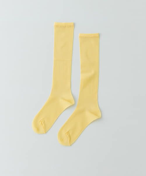 RODE SKO/ロデスコ PIEDI NUDI SHEER HIGH SOCKS EGG - RODE SKO/ロデスコ PIEDI NUDI SHEER HIGH SOCKS EGG -