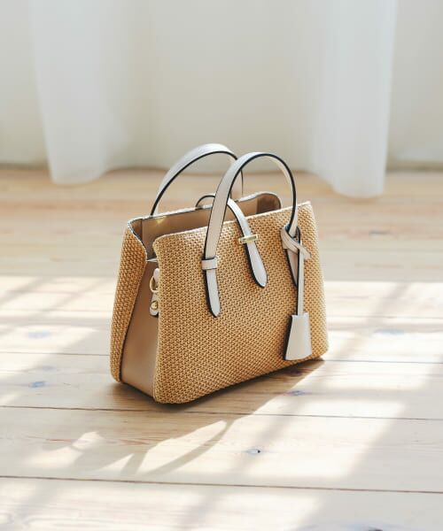 RODE SKO/ロデスコ チャーム付メッシュミニバッグ BEIGE one RODE SKO/ロデスコ チャーム付メッシュミニバッグ BEIGE one
