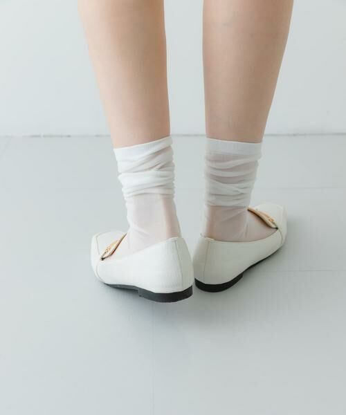 RODE SKO / ロデスコ ソックス | PIEDI NUDI　SHEER HIGH SOCKS | 詳細1