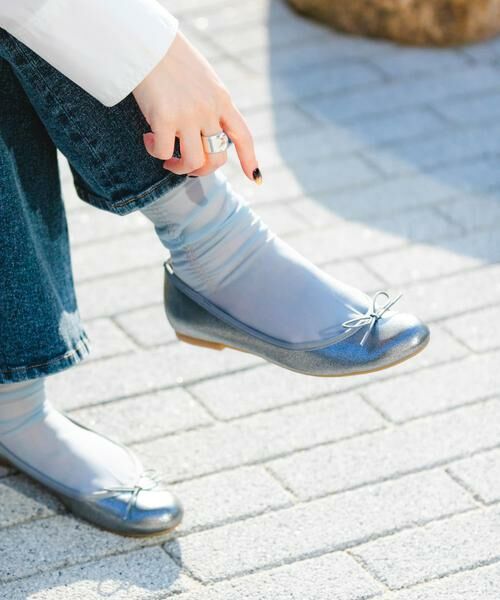 RODE SKO / ロデスコ ソックス | PIEDI NUDI　SHEER TACK SHRINK SOCKS | 詳細8