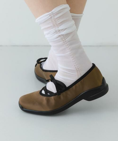 RODE SKO / ロデスコ ソックス | PIEDI NUDI　SHEER TACK SHRINK SOCKS | 詳細11