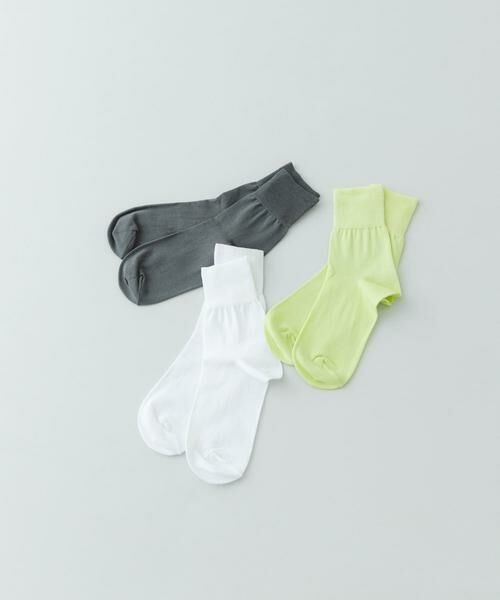RODE SKO / ロデスコ ソックス | PIEDI NUDI　COTTON SOLID SHORT SOCKS | 詳細5