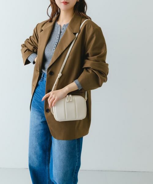 RODE SKO / ロデスコ ショルダーバッグ | ADD CULUMN　PUFF THREE POCHETTE | 詳細1