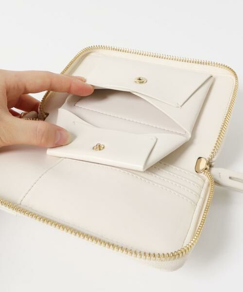 RODE SKO / ロデスコ 財布・コインケース・マネークリップ | ADD CULUMN　PUFF THREE MULTI WALLET | 詳細13