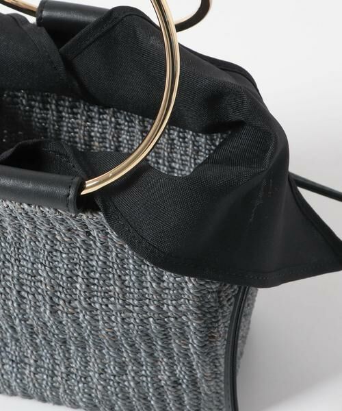 RODE SKO / ロデスコ ハンドバッグ | COTTO　リング雑材バッグ | 詳細12
