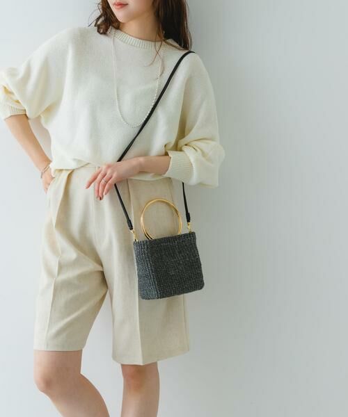 RODE SKO / ロデスコ ハンドバッグ | COTTO　リング雑材バッグ | 詳細2