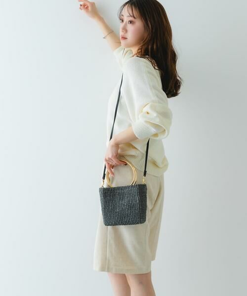 RODE SKO / ロデスコ ハンドバッグ | COTTO　リング雑材バッグ | 詳細3