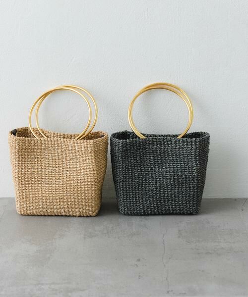 RODE SKO / ロデスコ ハンドバッグ | COTTO　リング雑材バッグ | 詳細9