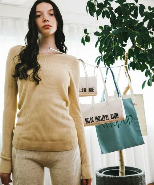 RODE SKO / ロデスコ トートバッグ | Pas De DANSE　Letter ToteBag | 詳細5