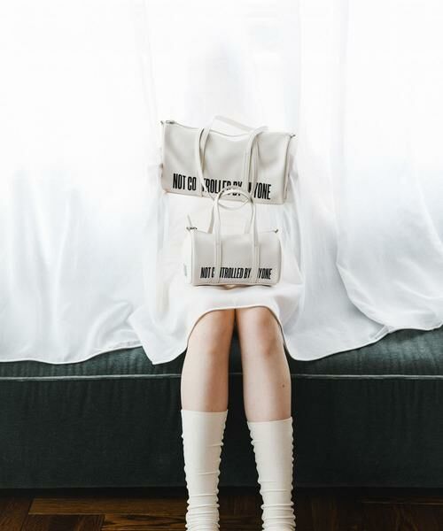 RODE SKO / ロデスコ ボストンバッグ | Pas De DANSE　Letter Boston mini | 詳細1