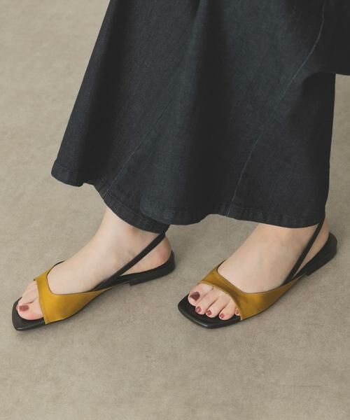 RODE SKO / ロデスコ サンダル | SEPT STORE　スクエアトゥバックストラップサンダル | 詳細2