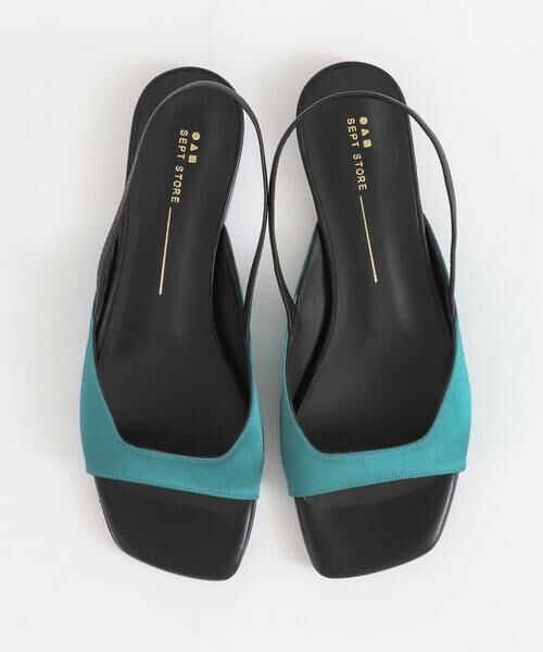 RODE SKO / ロデスコ サンダル | SEPT STORE　スクエアトゥバックストラップサンダル | 詳細6
