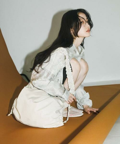 RODE SKO / ロデスコ ショルダーバッグ | hun RODESKO　Gather big（オフホワイト）