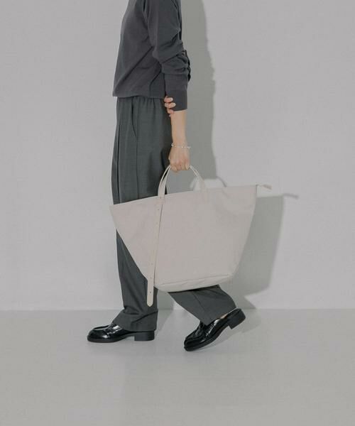 RODE SKO / ロデスコ トートバッグ | hun RODESKO　Marbling tote（ホワイト系その他）