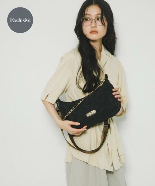 RODE SKO/fXR wʒxOUTDOOR PRODUCTS×hun RODESKO QuiltingChainBag ubN -