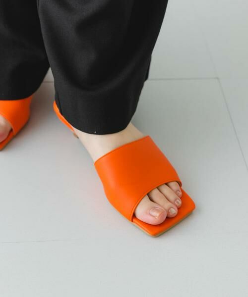 RODE SKO / ロデスコ サンダル | 『MADE IN JAPAN』スクエアミュール | 詳細10