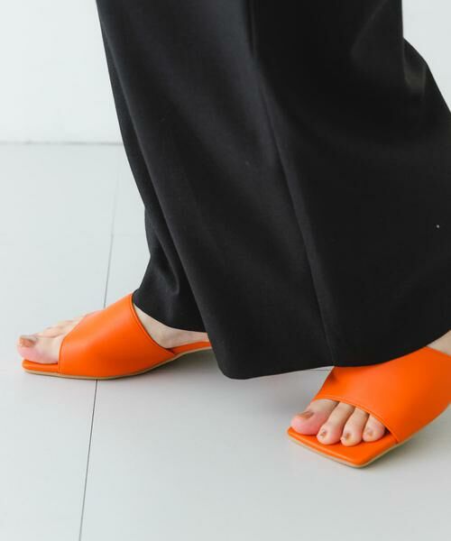 RODE SKO / ロデスコ サンダル | 『MADE IN JAPAN』スクエアミュール | 詳細6