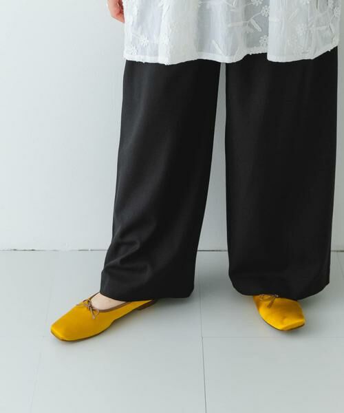 RODE SKO / ロデスコ バレエシューズ | 『MADE IN JAPAN』 サテンスクエアトゥバレエシューズ | 詳細14