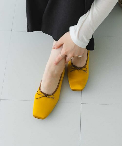 RODE SKO / ロデスコ バレエシューズ | 『MADE IN JAPAN』 サテンスクエアトゥバレエシューズ | 詳細6