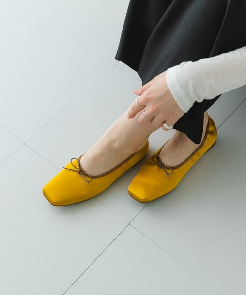 RODE SKO / ロデスコ バレエシューズ | 『MADE IN JAPAN』 サテンスクエアトゥバレエシューズ | 詳細7